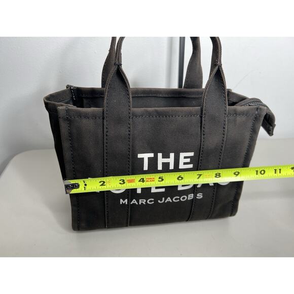 Marc Jacobs the Canvas Small Tote Bag Small Black No Strap - Picture 13 of 13